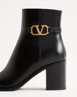 Valentino Vlogo Signature Calfskin Ankle Boot 75Mm - Image 2